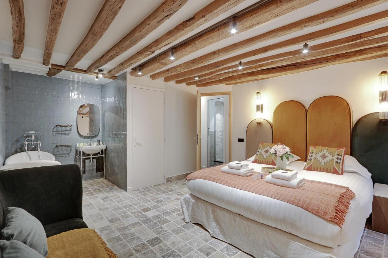 Cmg Amazing Duplex 3Br 6P Le Marais Lägenhet Paris Exteriör bild