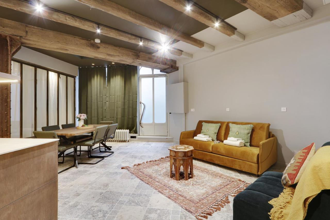 Cmg Amazing Duplex 3Br 6P Le Marais Lägenhet Paris Exteriör bild