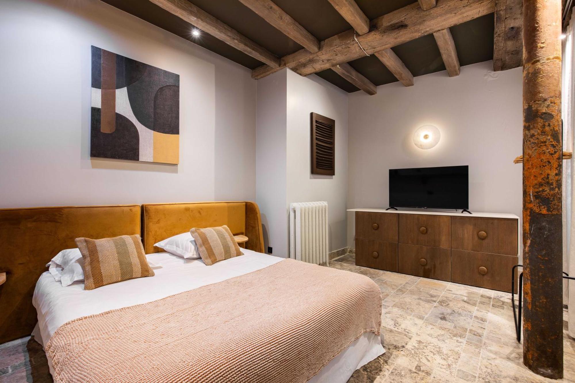 Cmg Amazing Duplex 3Br 6P Le Marais Lägenhet Paris Exteriör bild